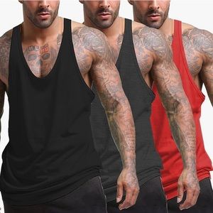 COOFANDY Men's 3 Pack Gym Tank Tops Y-Back Muscle Tank Top